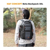 K&F Concept Beta Backpack 30L, V2, fotós hátizsák
