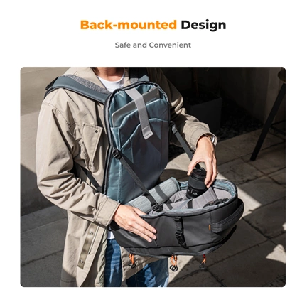 K&F Concept Beta Backpack 30L, V2, fotós hátizsák