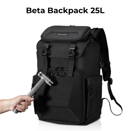 K&F Concept Beta fotós hátizsák - 25 literes, vízálló, fekete