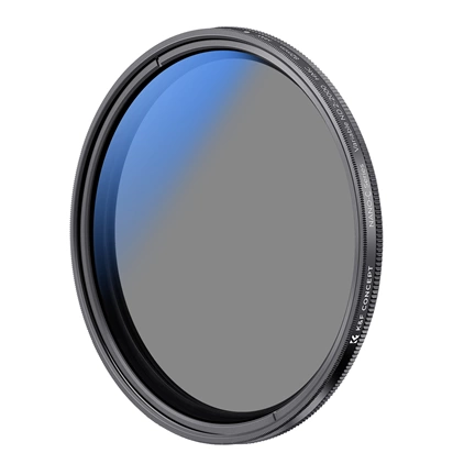 K&F Concept C Series Ultra-thin, VARIO ND 2-2000 változtatható szürkeszűrő, 62mm