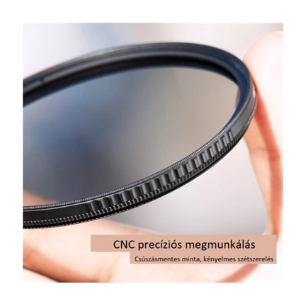 K&F Concept Classic Series CPL cirkuláris polár szűrő, 52 mm