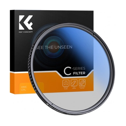 K&F Concept Classic Series CPL cirkuláris polár szűrő, 52 mm