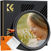 K&F Concept NANO-X, CPL+VARIO ND2-32+Black Mist 1/4 szűrő, w/o black cross, HD, vízlep, karcálló, 72mm