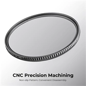 K&F Concept NANO-X series, B270, HD, CPL szűrő, vízlepergető, karcálló, 52mm