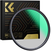 K&F Concept NANO-X series, B270, HD, CPL szűrő, vízlepergető, karcálló, 52mm