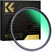 K&F Concept NANO-X series, B270, HD, MCUV szűrő, vízlepergető, karcálló, 58mm