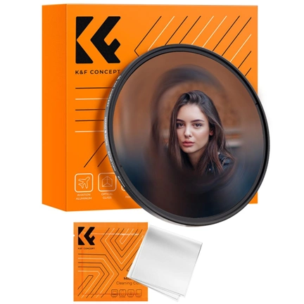 K&F Concept Nano-B Series Halo Swirl, spirál hatás effekt szűrő, 72mm