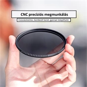 K&F Concept Professzionális szűrő szett + szűrőtartó tok (UV+CPL+ND4) 72mm