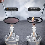 K&F Concept Professzionális szűrő szett + szűrőtartó tok (UV+CPL+ND4) 72mm