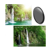 K&F Concept Slim vario ND 2-400 változtatható szürkeszűrő, 40.5 mm