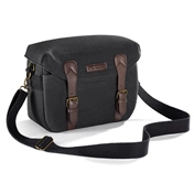 K&F Concept Urban Wander 10L, fotós oldaltáska, szürke barna