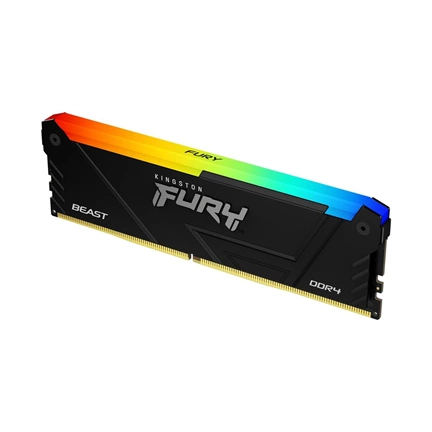 KINGSTON FURY Beast RGB Memória DDR4 16GB 3200MT/s CL16 DIMM 1Gx8