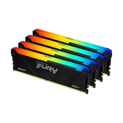 KINGSTON FURY Beast RGB Memória DDR4 32GB 3600MT/s CL17 DIMM (Kit of 4)