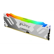 KINGSTON FURY Renegade RGB Memória DDR5 64GB 6400MT/s CL32 DIMM (Kit of 2) White XMP