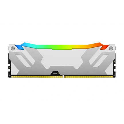 KINGSTON FURY Renegade RGB Memória DDR5 64GB 6400MT/s CL32 DIMM (Kit of 2) White XMP