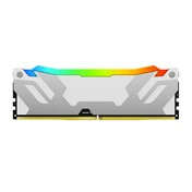 KINGSTON FURY Renegade RGB Memória DDR5 64GB 6400MT/s CL32 DIMM (Kit of 2) White XMP