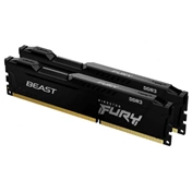 KINGSTON Fury Beast DDR3 1600MHz CL10 16GB Black Kit2