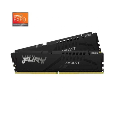 KINGSTON Fury Beast DDR5 5600MHz CL36 64GB Kit2 AMD Expo