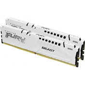 KINGSTON Fury Beast DDR5 5600MHz CL36 64GB Kit2 AMD Expo White