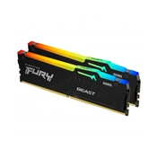 KINGSTON Fury Beast RGB DDR5 5200MHz CL40 16GB Kit2 Intel XMP