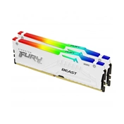 KINGSTON Fury Beast RGB DDR5 5600MHz CL36 32GB Kit2 AMD Expo White