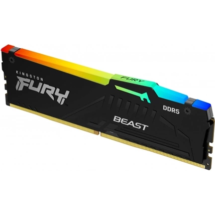 KINGSTON Fury Beast RGB DDR5 5600MHz CL40 32GB Intel XMP