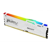 KINGSTON Fury Beast RGB DDR5 6400MHz CL32 32GB Kit2 AMD Expo White