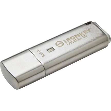 KINGSTON IronKey Locker+ 50 XTS-AES Encrypted 16GB