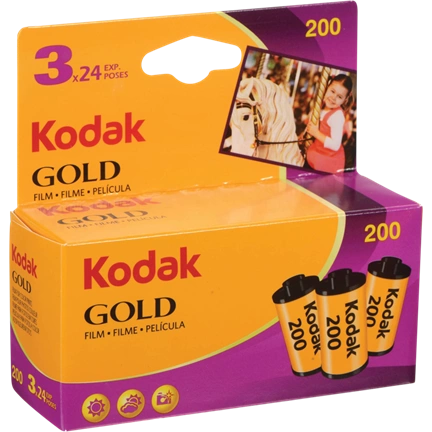 KODAK 135 GOLD 200 CARDED 24X3