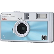 KODAK EKTAR H35N CAMERA GLAZED BLUE