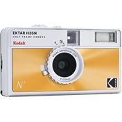 KODAK EKTAR H35N CAMERA GLAZED ORANGE