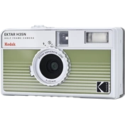 KODAK EKTAR H35N CAMERA STRIPED GREEN