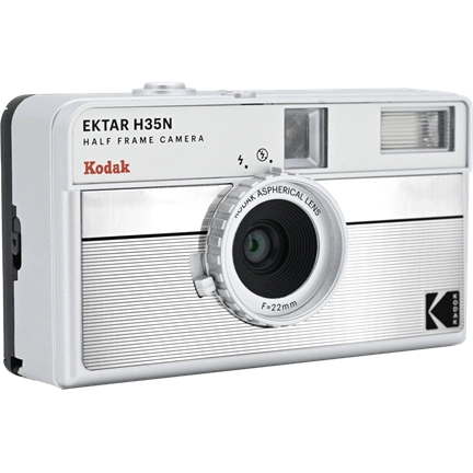 KODAK EKTAR H35N CAMERA STRIPED SILVER