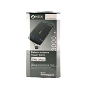 KSIX Powerbank 3000 mAh beépített lightning
