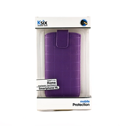 KSIX mobiltelefon tok - Roma - Violet