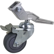 KUPO KC-100S 100MM CASTER WITH BRAKE SET OF THREE