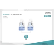 Kábel Digitus SF/UTP CAT5e patch 5m szürke