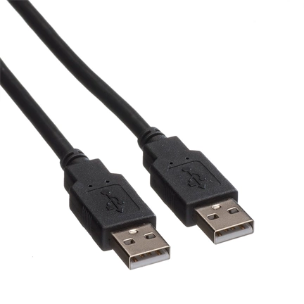 Kábel ROLINE USB A-A összekötő kábel 0.8m