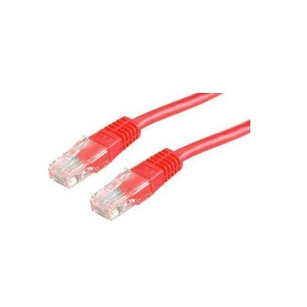 Kábel Roline Value UTP CAT5e patch 1m piros