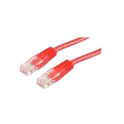 Kábel Roline Value UTP CAT6 patch 1m piros