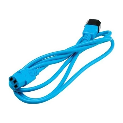 Kábel Roline Value  monitor tápkábel C14-C13 1,8m Blue