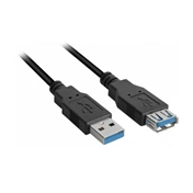 Kábel SHARKOON USB 3.0 hosszabbító 2m fekete