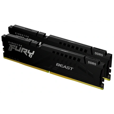 Kingston Fury Beast DDR5 memória 5600MHz CL40 128GB Kit2