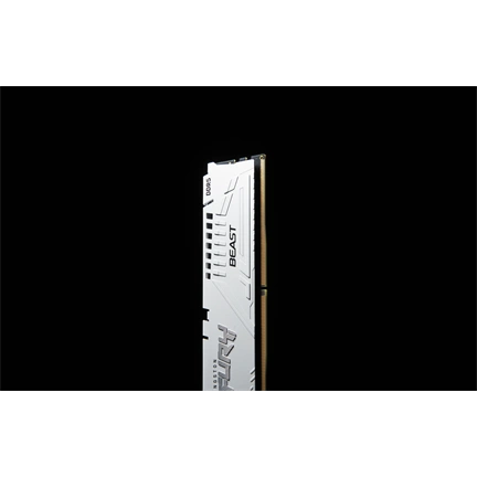 Kingston Fury Beast DDR5 memória 6400MHz CL32 64GB Kit2 AMD Expo fehér