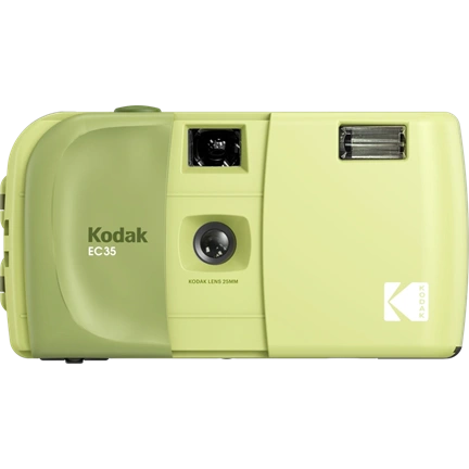 Kodak EC35 filmes fényképezőgép – Avocado Green + Kodak Ultra Max 24 kockás film