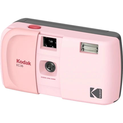 Kodak EC35 filmes fényképezőgép – Blush Pink + Kodak Ultra Max 24 kockás film