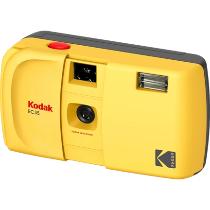 Kodak EC35 filmes fényképezőgép – Butter Yellow + Kodak Ultra Max 24 kockás film