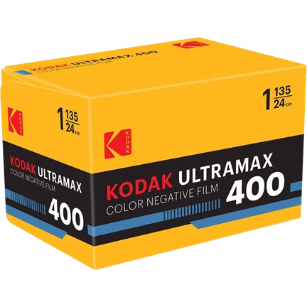 Kodak EC35 filmes fényképezőgép – Midnight Black + Kodak Ultra Max 24 kockás film
