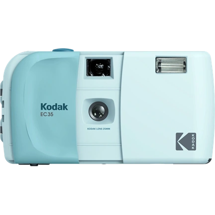 Kodak EC35 filmes fényképezőgép – Powder Blue + Kodak Ultra Max 24 kockás film