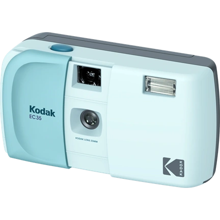 Kodak EC35 filmes fényképezőgép – Powder Blue + Kodak Ultra Max 24 kockás film